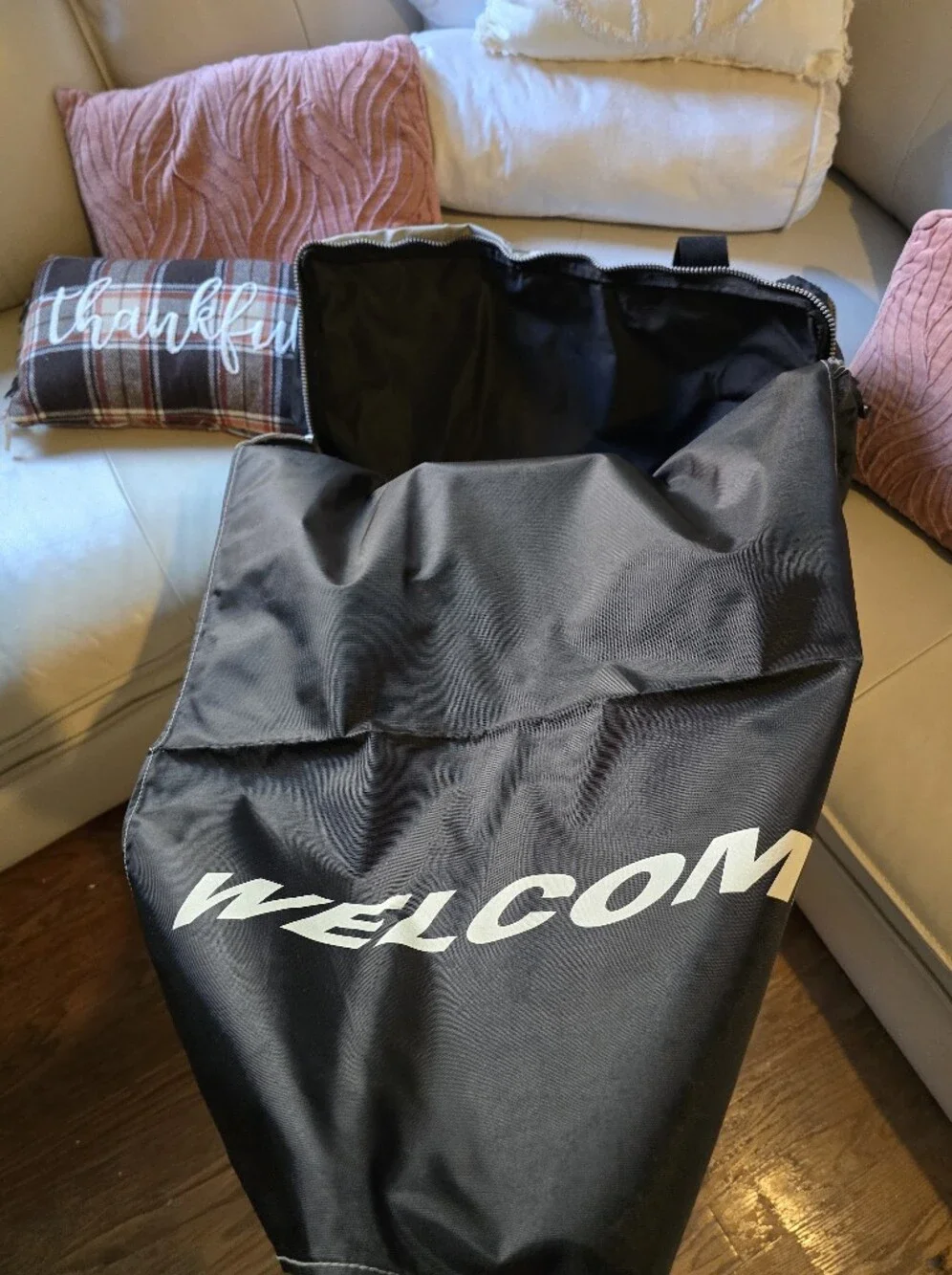 O'Neill Vintage, Rare Black & Blue Duffel Bag